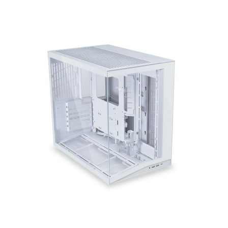 Lian Li O11DMIV2W Mini Tower ATX Case White Tempered Glass
