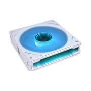 LIAN LI UNI FAN SL INFINITY 120 RGB WHITE ---UF-SLIN120-1WNo controller included