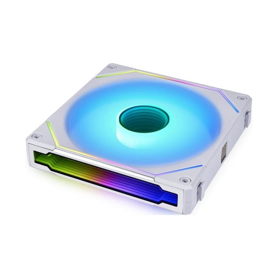 LIAN LI UNI FAN SL INFINITY 140 RGB WHITE ---UF-SLIN140-1W(No controller included)