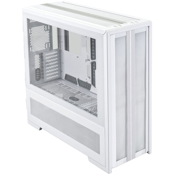 Lian-Li V3000 PLUS Tempered Glass E-ATX Full Tower Computer Case, White GGF Edition