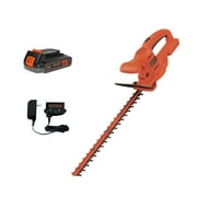 BLACK+DECKER 20V MAX* Hedge Trimmer Kit, 18-Inch, (LHT218D1AEV)