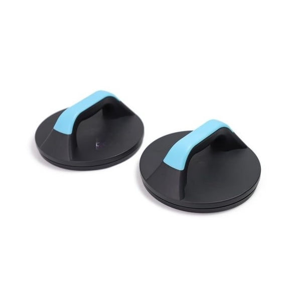 LIANGKA 2 Pack Rotating Push Up Bars Ergonomic Anti-Slip Bodyweight Workout Stands with Carry Bag for Home Fitness Training