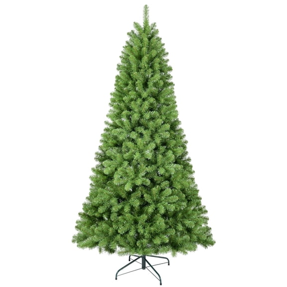 LIANGKA 760 Tips Memory Wire Hinged 6FT Christmas Tree Green for Indoor Holiday Decoration