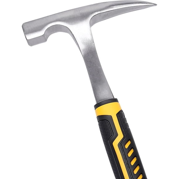LIANGKA Geological Hammer 31 Oz Shock Absorbing Handle All Carbon Steel