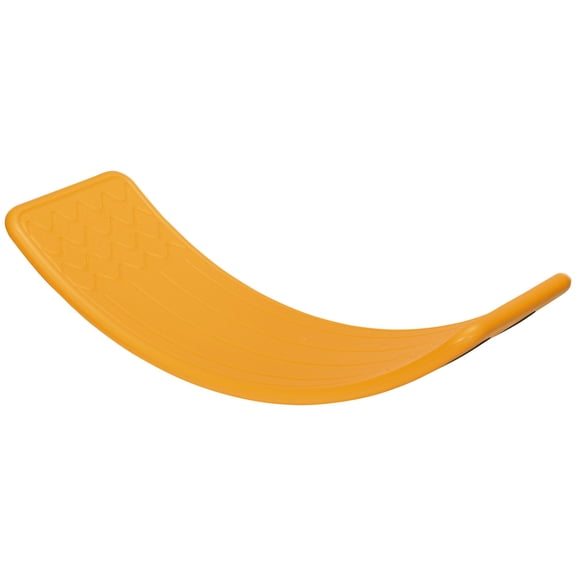 LIANGKA Orange 32.3 Inch Balance Board Wobble Balance Training Board Multifunctional Curved Rocker Board for Balance Exercise