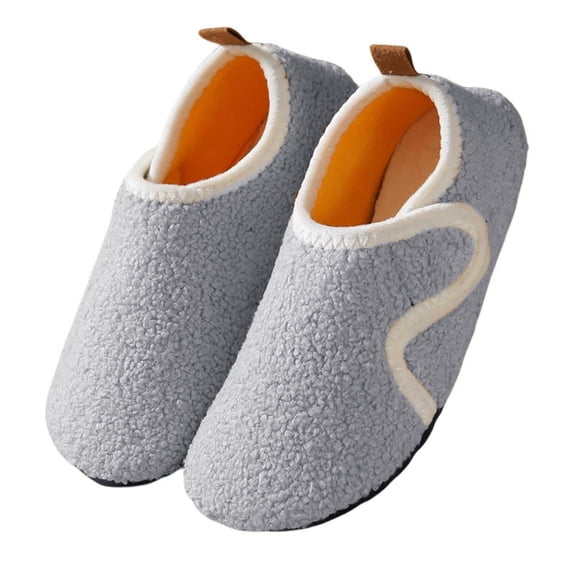 LIANGP Ladies Slippers House Slippers For Women Indoor Closed Back Lightweight Cozy Liner House Shoes Slipper For Bedroom Home Yoga Outdoor Walking Shoes Women's Shoes Grey Size 10.5