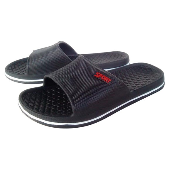 LIANGP Ladies Slippers Unisex Fashion Casual Couples Home Bathroom Shower Non-Slip Slippers Pool Shoes Women's Shoes Black Size 8