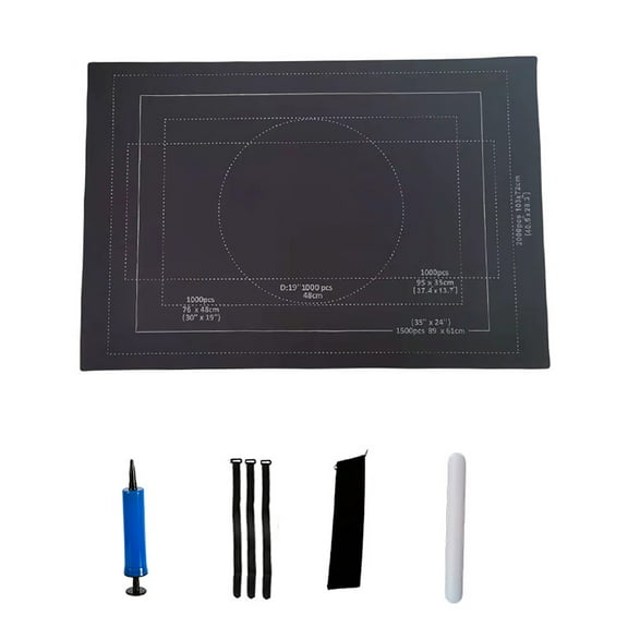 LIANGXR 1500//3000pcs Puzzle Saver Pad Roll Mat Home Wall Decors Puzzle Pad Holder