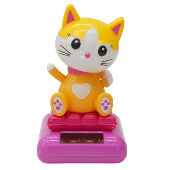 LIANGXR Dancing Cat Display Widgets Lovely Kitten Interior Decors for Home Party