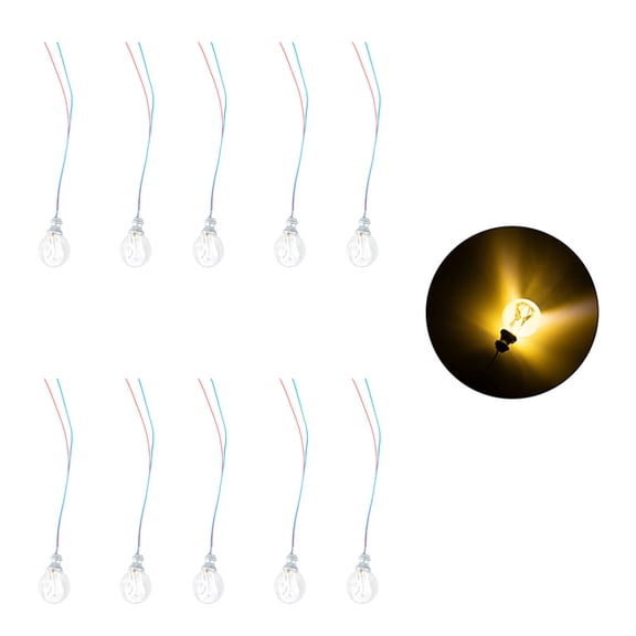 LIANGXR LED Ceiling Light Set of 10 for Different Model Lamp Layout