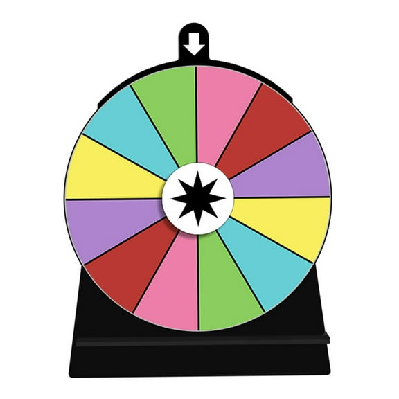 LIANGXR Wheel Game Set for Parties, Stand Included Tabletop Game Tradeshow Game Wheel for Carnivals