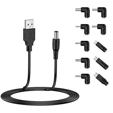 Usb ToDC Decoy Power Cord USB To DC5.5x2.5mm 5.5x2.1mm Fast Charging Cable