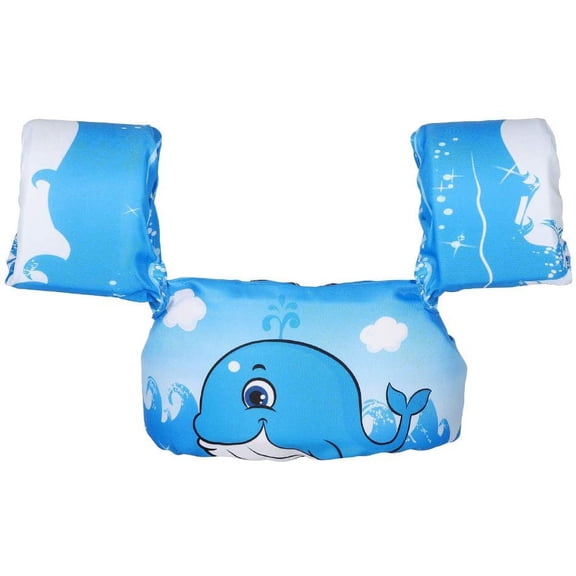 LIANTRAL Kids Swim Vest Life Jacket with Arm Floaties Wings for 30-50 pounds Toddler