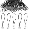 thumbnail image 1 of LIANXUE 100 PCS DIY Phone Lanyard Elastic DIY Phone Ropes for Mobile USB Flash Drive MP3, 1 of 15