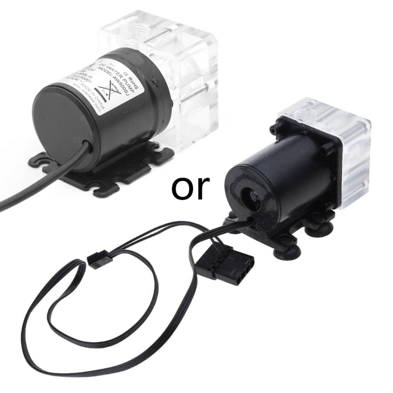 LIANXUE 12V 0.8A 19W G1/4 Thread Low Noise Water Pump for CPU PC ...