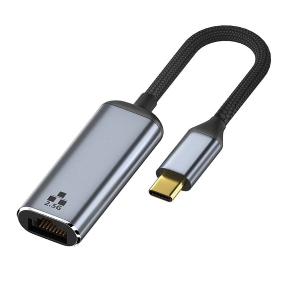LIANXUE 2500Mbps Type C to RJ45 Ethernet Network Adapter 10/100/1000M 2.5Gb USB Gigabit