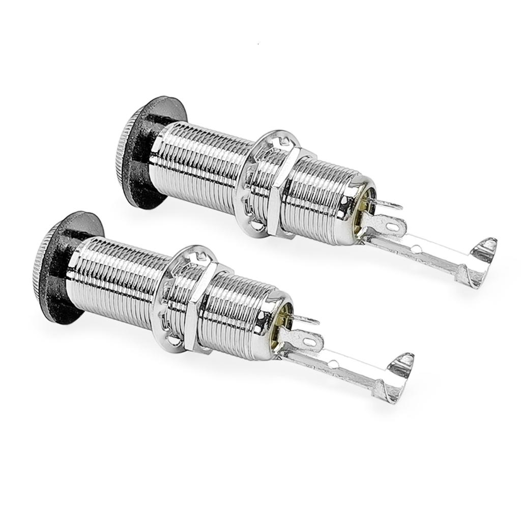 LIANXUE 2Pcs 6.35mm 1/4 Inch Electric Bass Guitar Output Socket End Pin ...