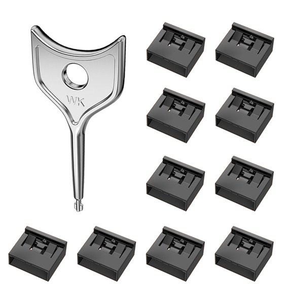 LIANXUE 2pcs10Pcs USB Port Blockers Dust Moisture Resistant Covers for Computer Security
