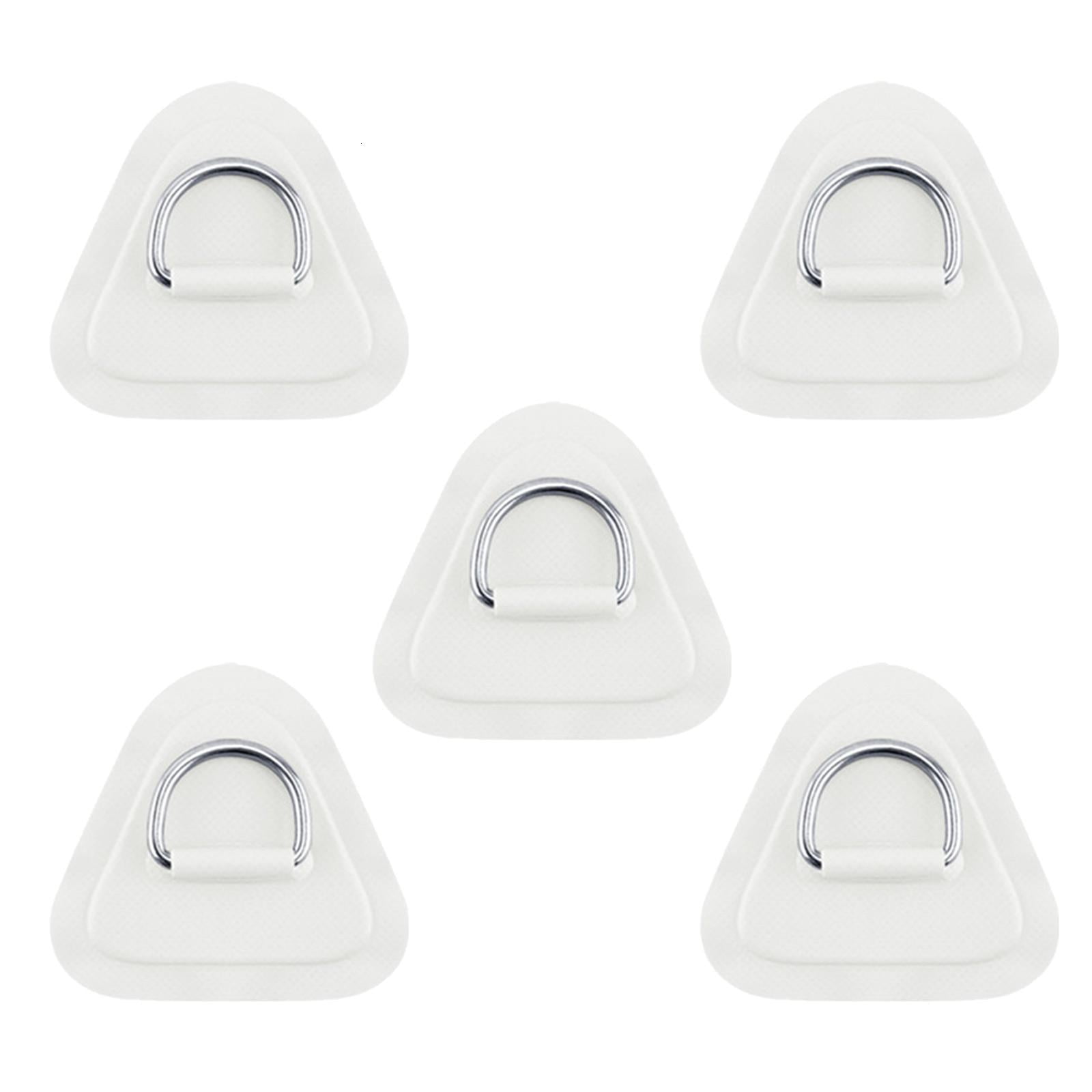 LIANXUE 5Pcs PVC Inflatable Boat Canoe Raft D-Ring Patch Kayak ...