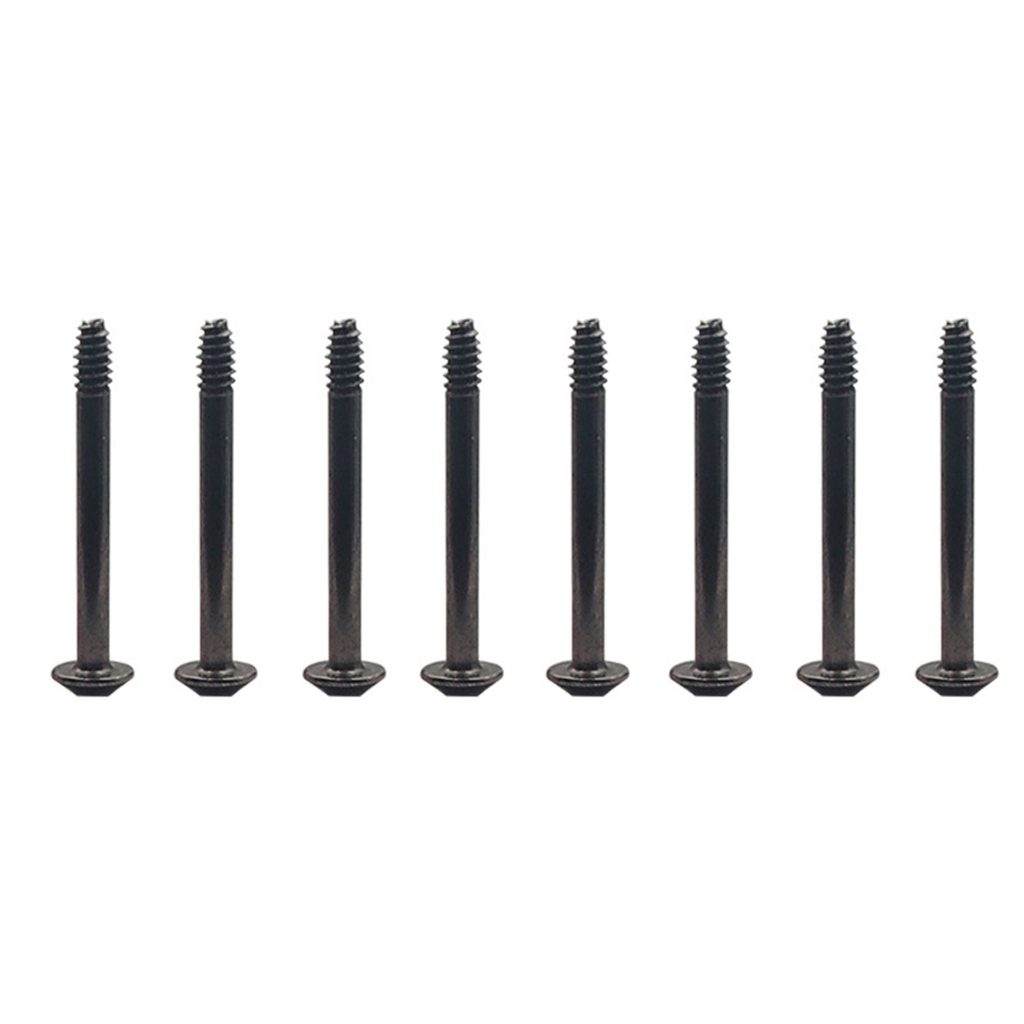 100 Viti Nere Per Ventole PC Da 7cm A 12cm – Kit Universale