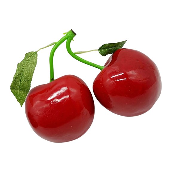 LIANXUE Artificial Cherries with Bright Color Delicate Cherries Ornament for Decoration