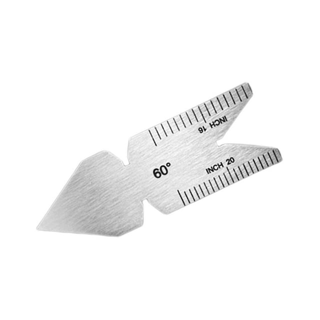 LIANXUE Drill Bit Angles Gages 55/60 Degree Grinding Center Gauges