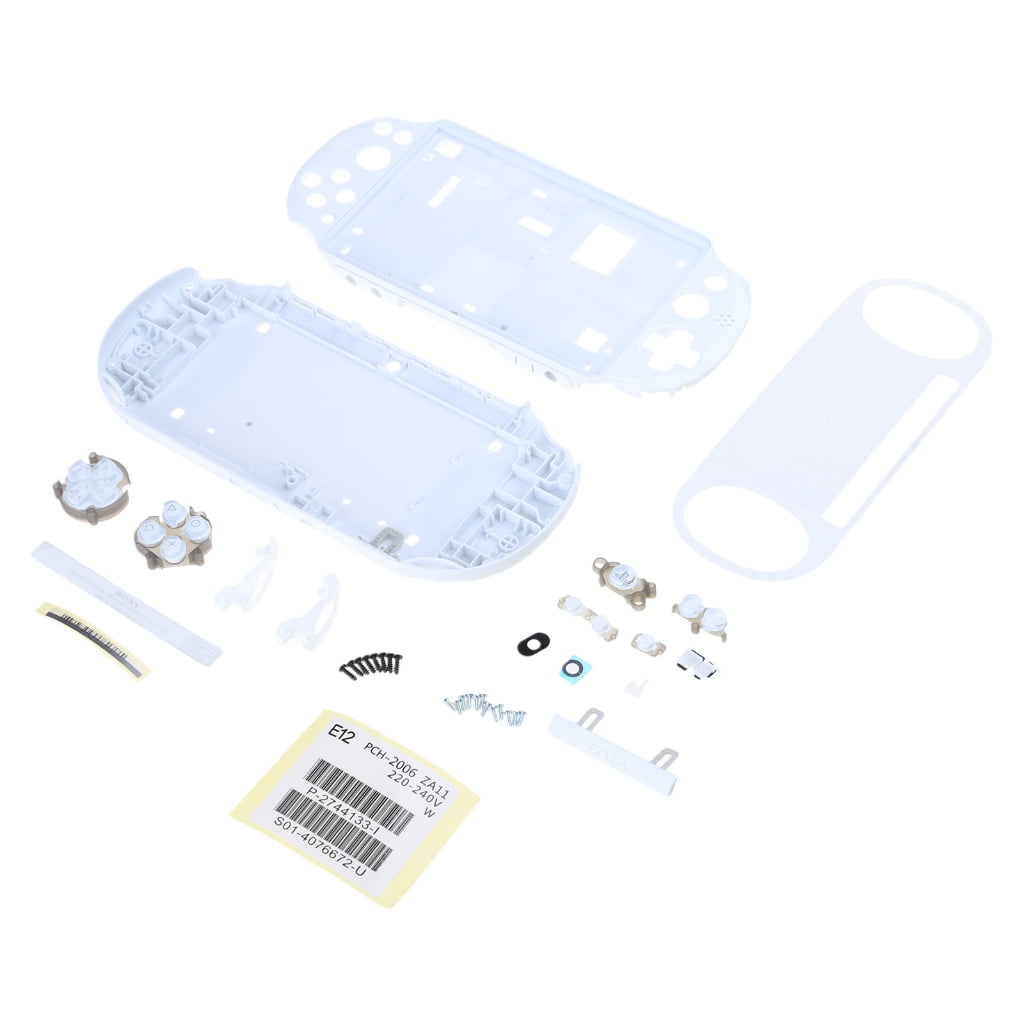 1Set Full Housing Shell Cover For PSV2000 Front Back Faceplate Case With Buttons Kit For PSVITA 2000 Game Console Accessories