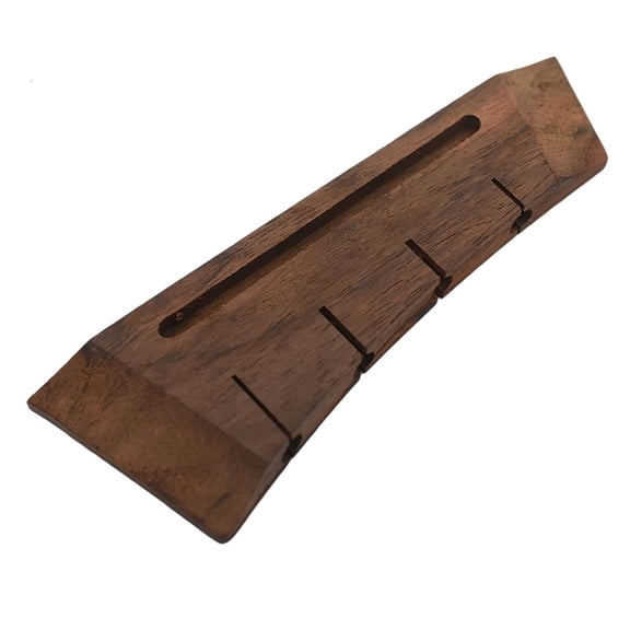 LIANXUE Handmade Ukulele Bridge Replacement Part Solid Wood Acoustic Guitar Accessory