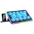 thumbnail image 1 of LIANXUE Laptop Cooling Pad 13Fan LED Lights Adjustable Height for 14-21in Gaming Laptop, 1 of 11