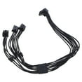 thumbnail image 1 of LIANXUE Robust CPU 8Pin Male to 12VHPWR PCIE5.0 16Pin Video Card Cable for RTX40, 1 of 20