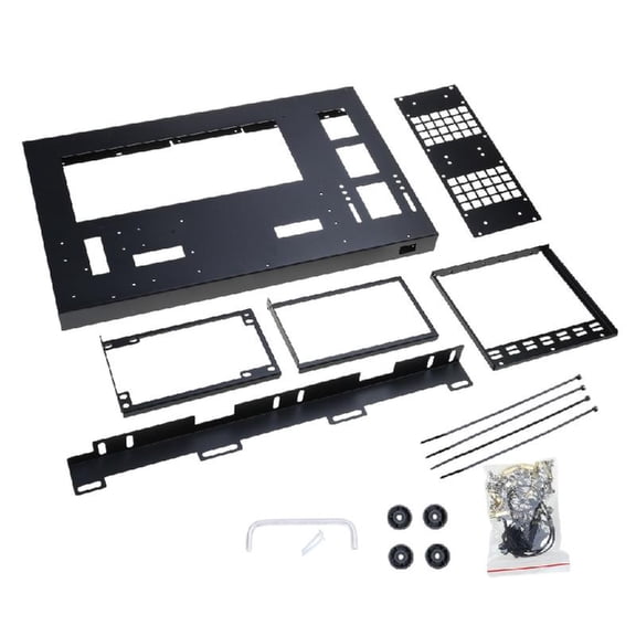 LIANXUE Steel Plate Miner Rig Case GPU Mining Frame Expert Bitcoin Mining Rack for Motherboard Mining Air Convect
