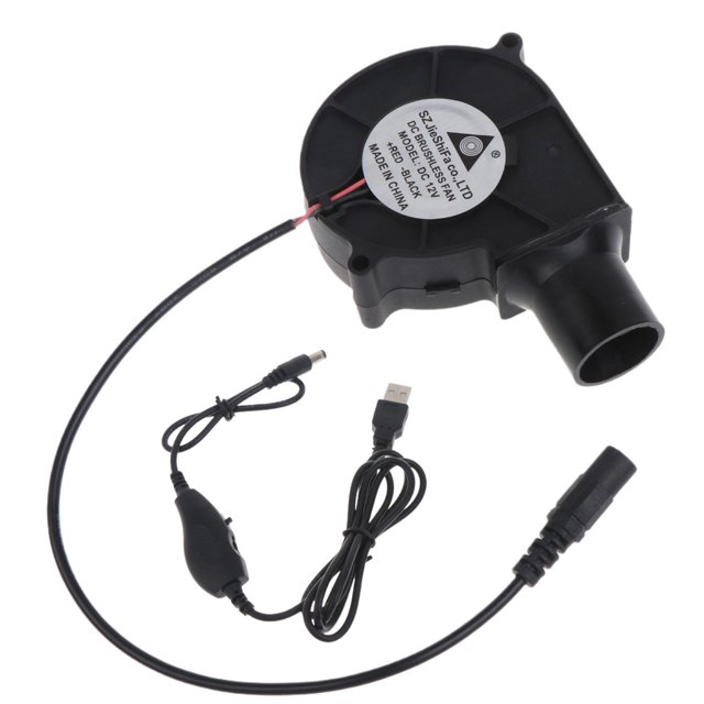 LIANXUE USB BBQ Air Blower Portable BBQ Fan Air Blower Handheld