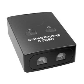 LIANXUE USB Printer Sharer Switching 2 in 1 Out 2 Computers Share 1 Printer Mouse Keyboards Printer Cable USB2.0 2 Port Hubs