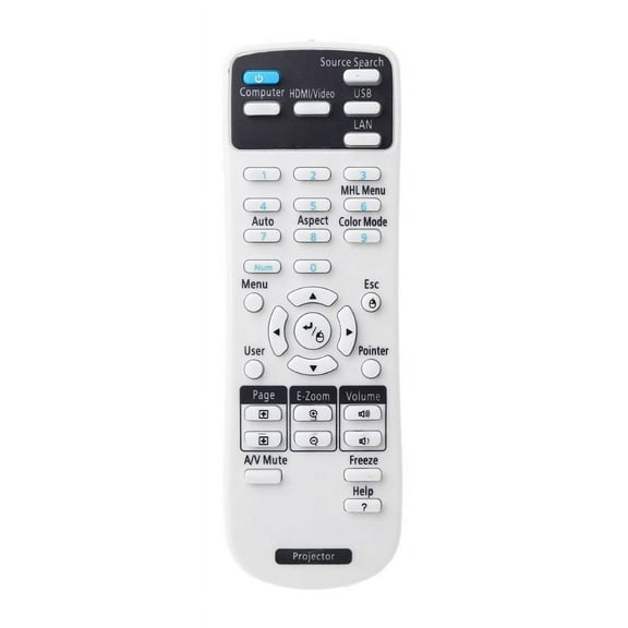 LIANXUE Universal Projector Remote Control for Epson Home Cinema Powerlite BrightLink
