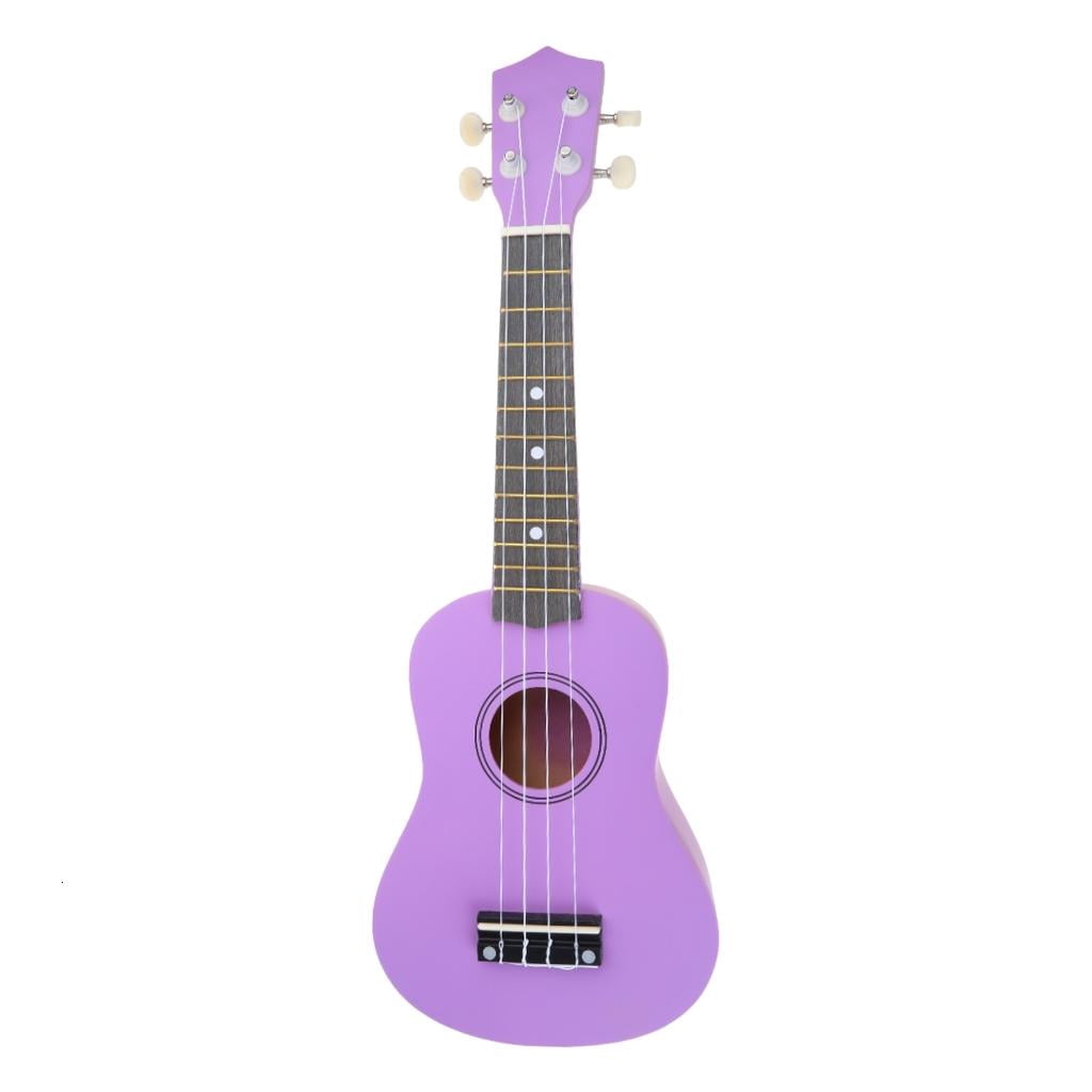LIANXUE Vibrant 21 inch Beginner Ukulele Colorful Acoustic Ukuleles with Smooth String and Excellent Sound Transmission