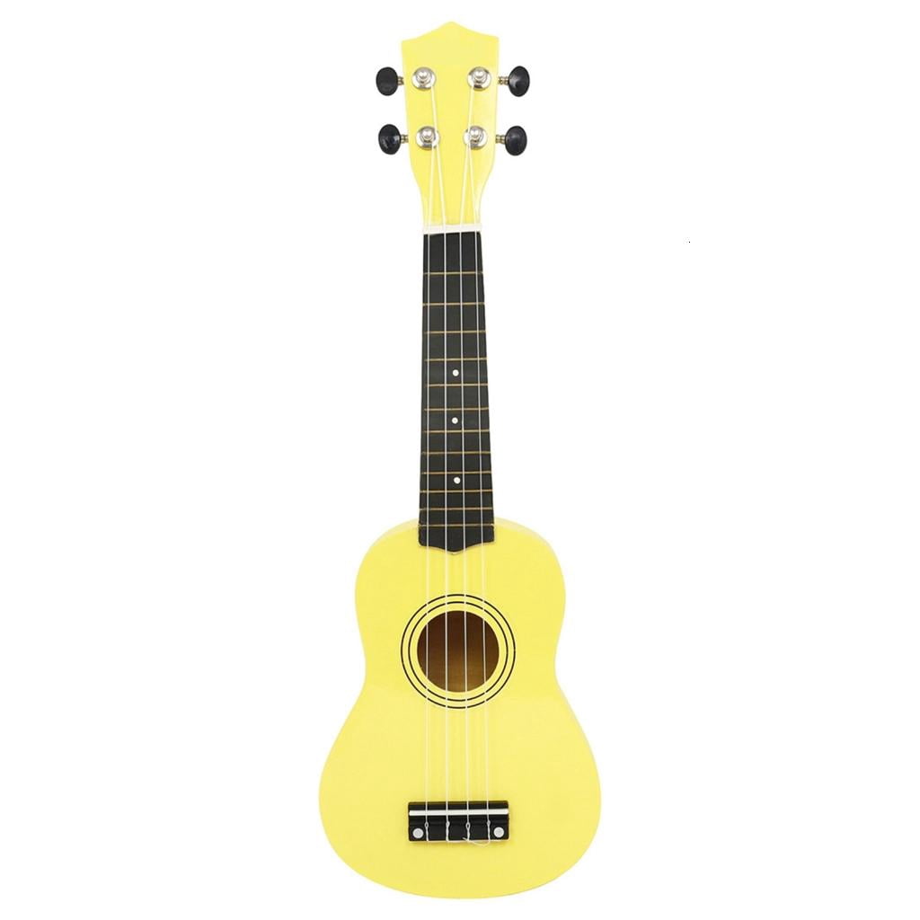 LIANXUE Vibrant 21 inch Beginner Ukulele Colorful Acoustic Ukuleles with Smooth String and Excellent Sound Transmission