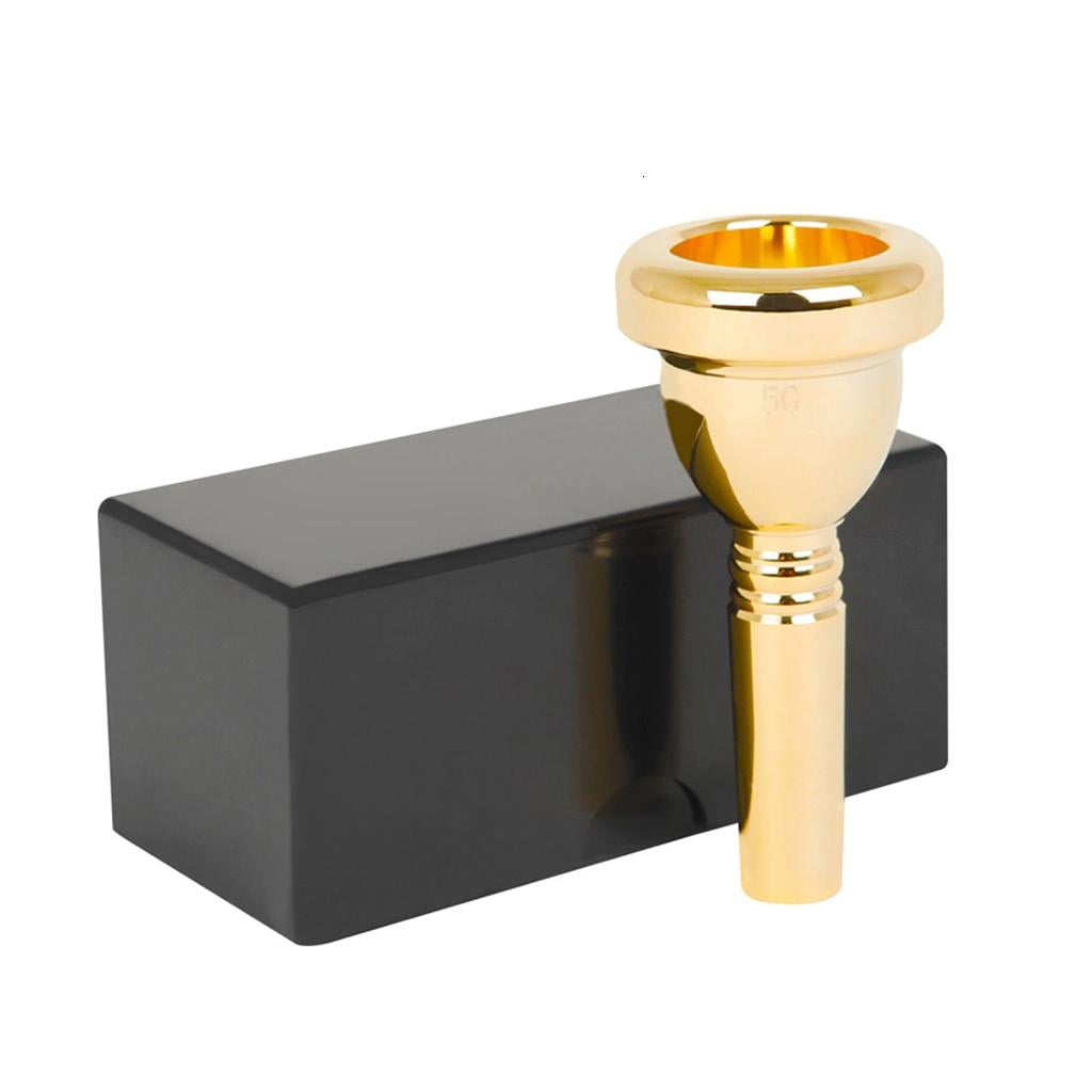 LIANXUE for Cooper Trombone Mouthpiece Gift for Trombone Players for Large Shank Trombon