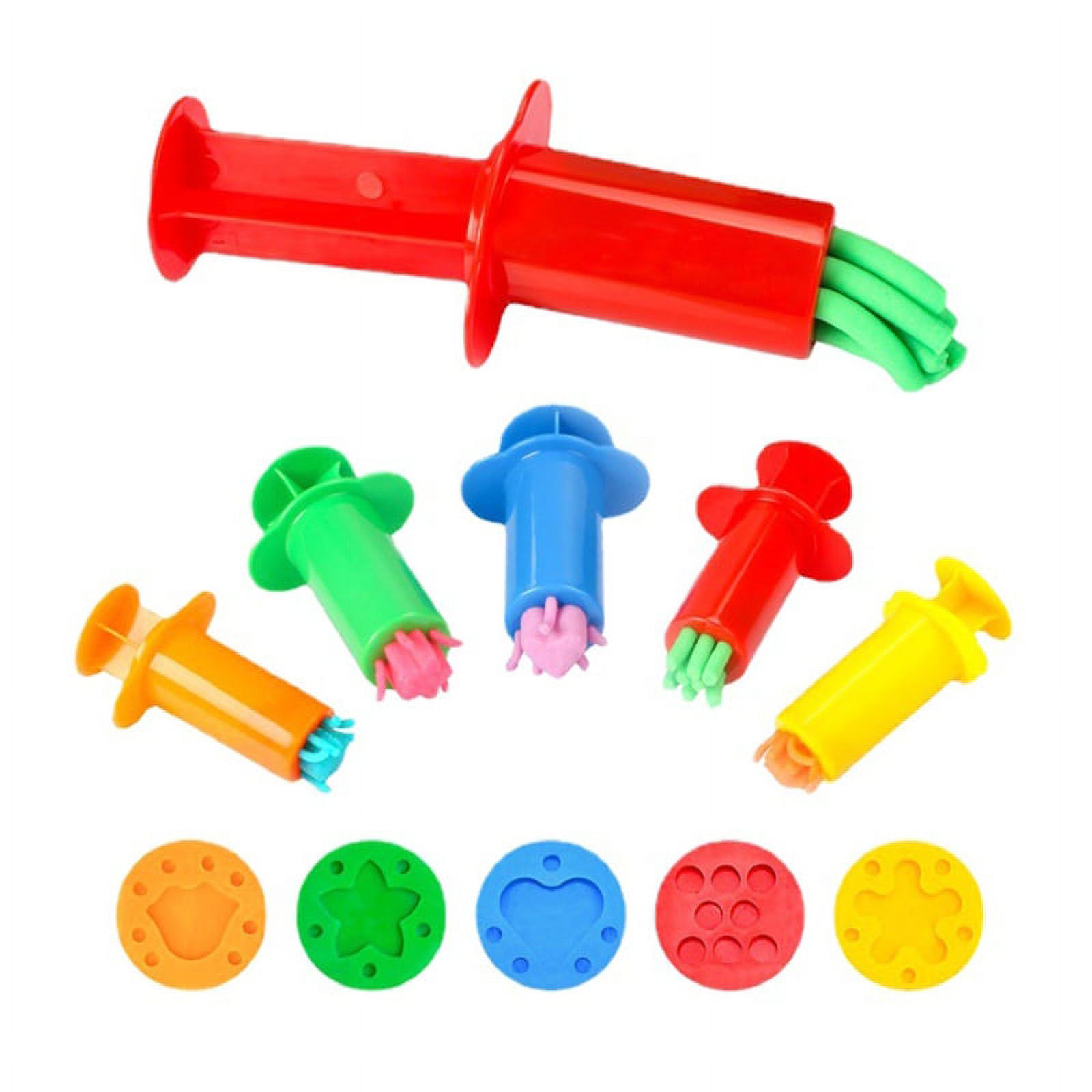 LIANXUE for Creative 5 Pcs Plasticine Squeeze Set Clay Dough Model Tool