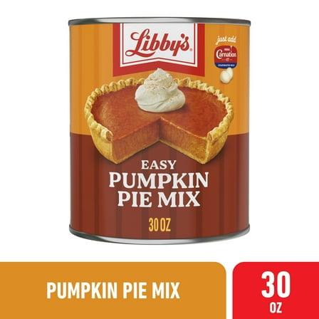 Libby's Easy Pumpkin Pie Mix, Canned Pumpkin Pie Filling, Baking One 9-inch Pumpkin Pie, 30 oz