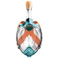 thumbnail image 1 of LIBERA FULL FACE MASK XS/S S/KL AQUA/ORANGE, 1 of 2
