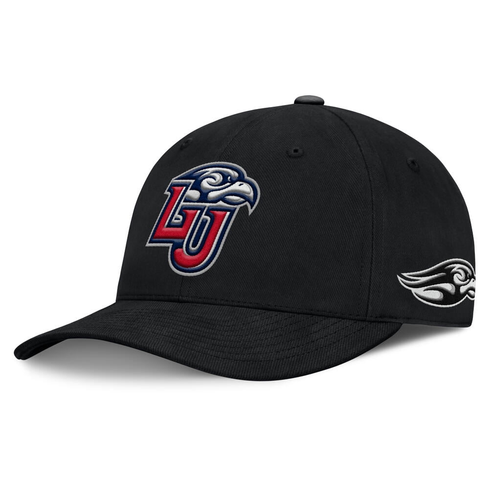 Liberty Flames Unisex Black Loop 2 Structured Snapback Hat, One Size ...