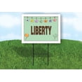 thumbnail image 1 of LIBERTY WELCOME BABY GREEN  18 in x 24 in Yard Sign Road Sign with Stand, 1 of 4