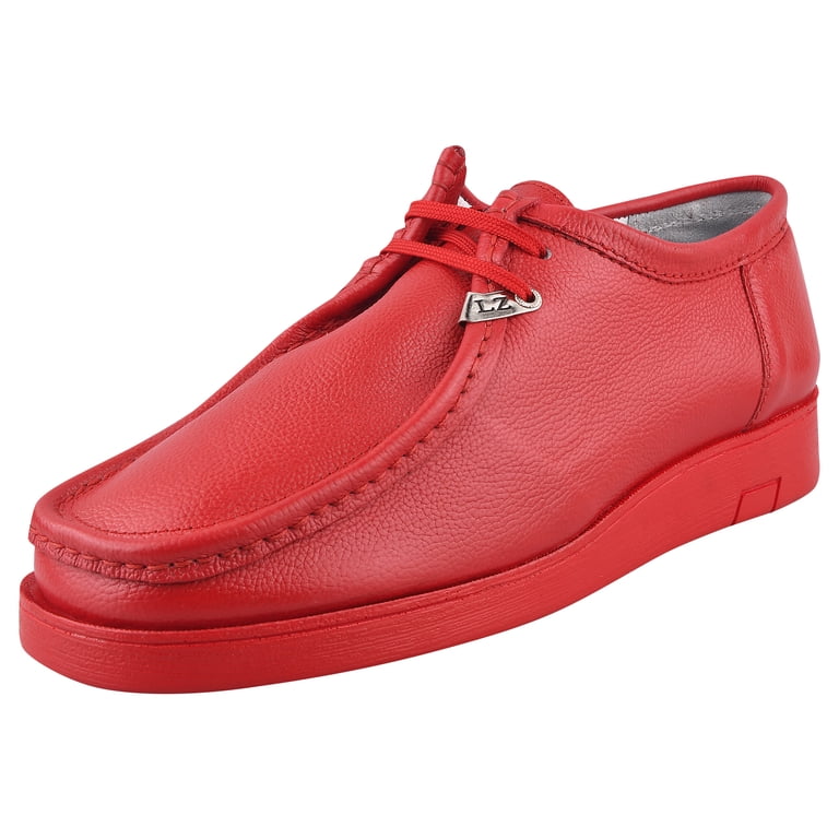 LIBERTYZENO Chukkas Boots Mens Genuine Leather Moccasin Toe  display picture 1