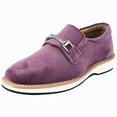 thumbnail image 1 of LIBERTYZENO Little & Big Boys Soft Velvet Casual Slip On Shoes Walking Boy Kids Shoes, Lavender, 1 of 7