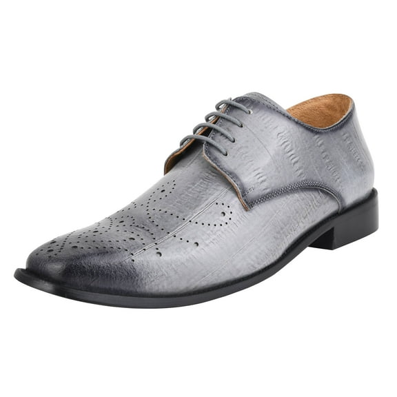 LIBERTYZENO Men Formal Shoe Genuine Leather Derby Male Oxford Shoes
