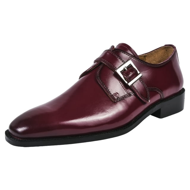 LIBERTYZENO Formal Shoes for Men Genuine Leather Monk strap  display picture 2