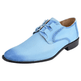 thumbnail image 1 of LIBERTYZENO Men's Classic Formal Oxford Shoes Lace up Leather Dress Shoes, Powder Blue, 1 of 10