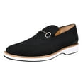 thumbnail image 1 of LIBERTYZENO Mens Casual Slip on Loafers Shoes, Black, 8.5, 1 of 7