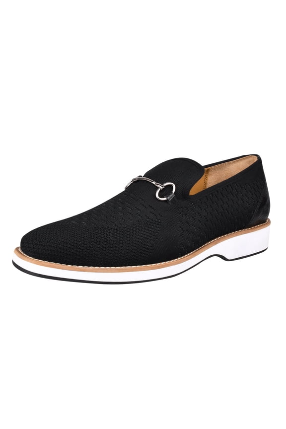 Mens Casual Slip on Loafers Shoes, Black, 9