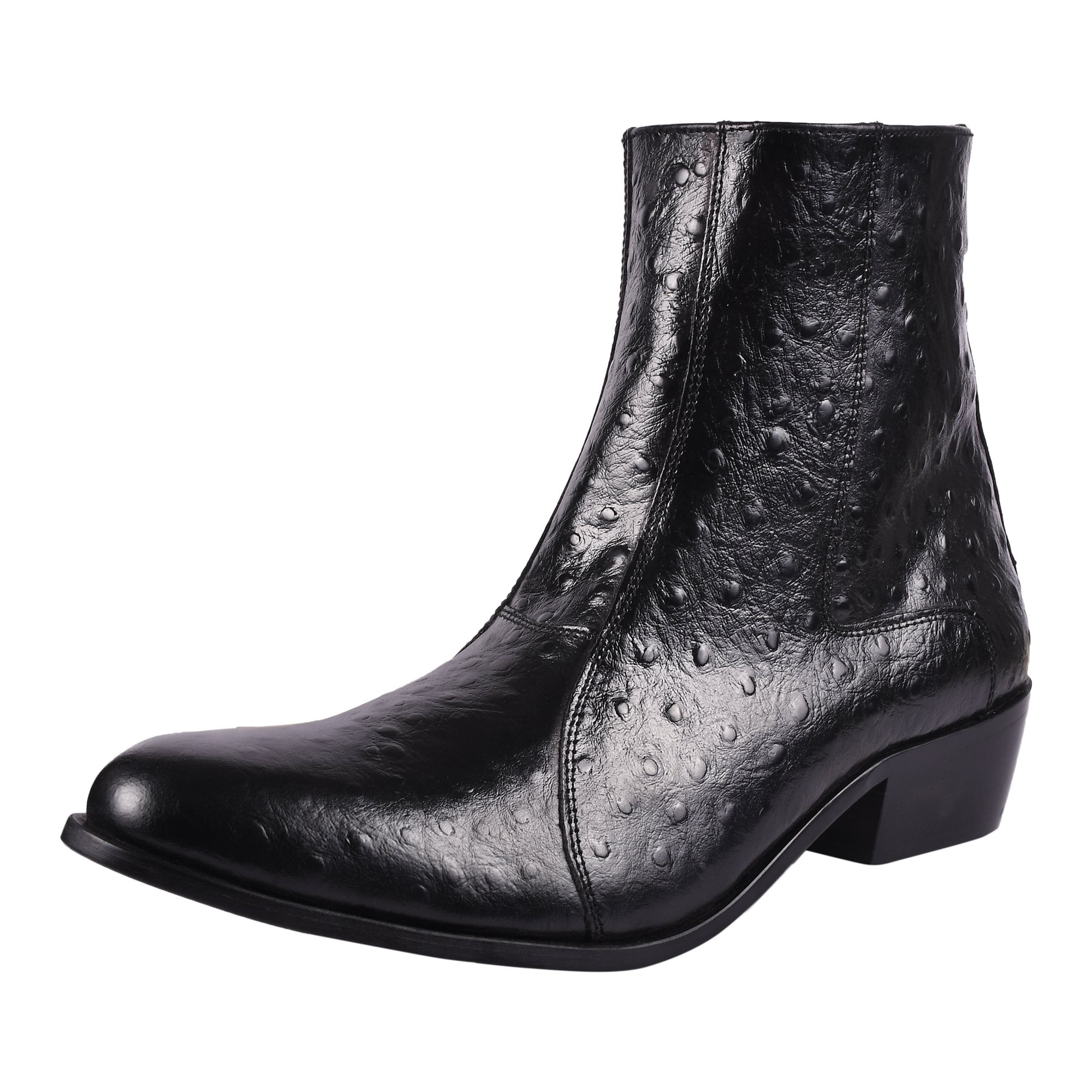 mens cuban heel ankle boots